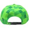 imageMinecraft Pixel Creeper Boys Snapback Hat Cap New Licensed Green