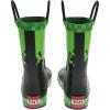 imageMinecraft Rain Boot for Kids 100 Rubber Creeper Wellie Boot Waterproof GreenBlack Little Kid Size 1011 to Big Kid 34