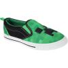 imageMinecraft Boys Creeper SlipOn Shoes for Little Kids Sport Skate CasualGreen