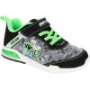 imageMinecraft Official Light Up Shoes for Boys HighTop Sneakers for Little KidBig Kid NavyGreenGreenBlack