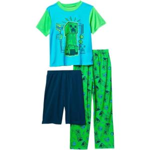 imageMinecraft Boys Pajama SetCreeper Sketch