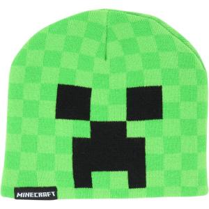 imageMinecraft Creeper Kids Beanie Hat Cap New Licensed Green