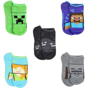 imageMinecraft boys Multipack SocksGreen 5pack