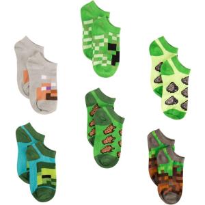 imageMinecraft boys Multipack SocksSilver 6pack