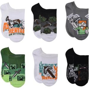 imageMinecraft boys Multipack SocksWhite 6pack
