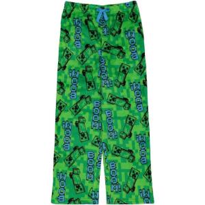 imageMinecraft unisexchild Pajama Pants Soft ampamp Cute for KidsCharged Creeper 2