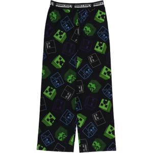 imageMinecraft unisexchild Pajama Pants Soft ampamp Cute for KidsNight Scene