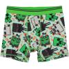 imageBioworld Youth Boys Minecraft Boxer Brief Underwear 5Pack  Pixelated Comfort for Gamers