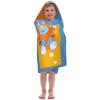 imageJay Franco Minecraft Overworld Adventure Hooded BathPoolBeach TowelCotton BlueBlue  Blippi