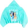 imageJay Franco Minecraft Overworld Adventure Hooded BathPoolBeach TowelCotton BlueBlue  Bluey