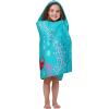 imageJay Franco Minecraft Overworld Adventure Hooded BathPoolBeach TowelCotton BlueTeal  Little Mermaid