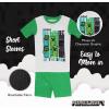 imageMinecraft Boys 4Piece Snugfit Cotton Pajama Set Soft ampamp Cute for KidsBeware Mobs