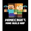 imageMinecraft Mine Build Nap Boys Black TShirtBlack