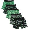 imageMinecraft 5Pack Boys Boxer Briefs SetMNC Creeper