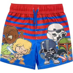 imageDreamwave Captain America Darth Vader Zombie Hedgehog Swim Trunks Toddler to Big KidStar Wars S20