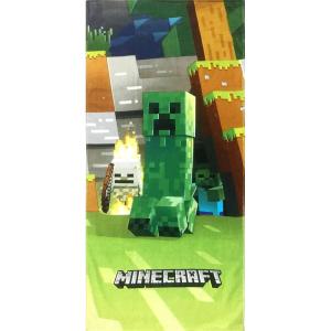 imageJay Franco Minecraft Mobs Emerge Super Soft ampamp Absorbent BathPoolBeach Towel Featuring Creeper  Fade Resistant Cotton Terry Towel Measures 28 inch x 58 inch Official Minecraft ProductGreen  Minecraft
