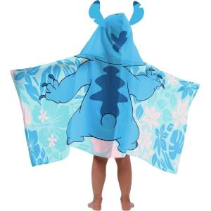 imageJay Franco Minecraft Overworld Adventure Hooded BathPoolBeach TowelCotton BlueBlue  Lilo  Stitch