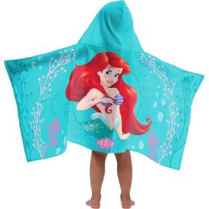 imageJay Franco Minecraft Overworld Adventure Hooded BathPoolBeach TowelCotton BlueTeal  Little Mermaid