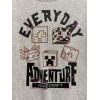 imageMinecraft Adventure Club 4pk Crew Neck Short Sleeve Youth Girls TeesMulicolored