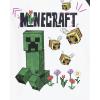 imageMinecraft Adventure Club 4pk Crew Neck Short Sleeve Youth Girls TeesMulicolored