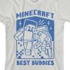 imageMinecraft Adventure Club Best Buddies Boys White TShirtWhite