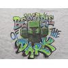 imageMinecraft Beware of The Dark Mens Athletic Heather Long Sleeve ShirtGray