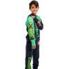 imageMinecraft Block Character and Title Logo Oversized Graphic Youth Sweatshirt and Joggers 2Piece SetMulticolored