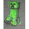 imageMinecraft Creeper Drawing Mens Charcoal Heather TShirtCharcoal