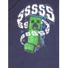 imageMinecraft Creeper Mens Navy Blue Graphic Sleep Pants