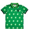 imageMinecraft Cubes Short Sleeve Boys Green Polo ShirtMnc Cubes Green