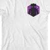 imageMinecraft Franchise Enderman Badge Youth White Graphic TeeWhite