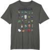 imageMinecraft Group Shot Poster Collage Style TShirtAsphalt Grey