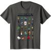 imageMinecraft Group Shot Poster Collage Style TShirtAsphalt Grey