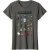 imageMinecraft Group Shot Poster Collage Style TShirtAsphalt Grey