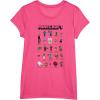 imageMinecraft Group Shot Poster Collage Style TShirtPink Heather