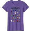 imageMinecraft Group Shot Poster Collage Style TShirtPurple Heather