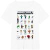 imageMinecraft Group Shot Poster Collage Style TShirtWhite