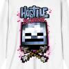 imageMinecraft Hostile Behavior Crew Neck Long Sleeve Womens White TeeWhite