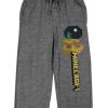 imageMinecraft Title Scene Mens Heather Gray Sleep Pajama PantsHeather Gray