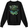 imageMinecraft Beware of The Dark Mens Black Long Sleeve SweatshirtBlack