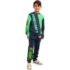 imageMinecraft Block Character and Title Logo Oversized Graphic Youth Sweatshirt and Joggers 2Piece SetMulticolored