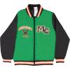 imageMinecraft Bomber Jacket for Boys ZipUp Graphic Print Varsity Jacket for Kids and ToddlersGreen and Black