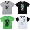imageMinecraft Creepers Value 4Pack of Youth Boys Short Sleeve TeesMinecraft Creepers Value