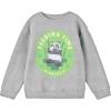 imageMinecraft Panda Feeding Time Crew Neck Long Sleeve Athletic Heather Boys SweatshirtBlack