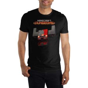 imageMinecraft Dungeons Video Game Mens Black Short Sleeve ShirtBlack