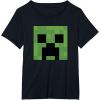imageMinecraft Creeper Big Face TShirtBlack