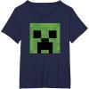 imageMinecraft Creeper Big Face TShirtNavy Blue
