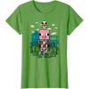 imageMinecraft Farm Animal Stack Poster TShirtGrass Green