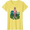 imageMinecraft Farm Animal Stack Poster TShirtLemon Yellow