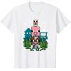 imageMinecraft Farm Animal Stack Poster TShirtWhite